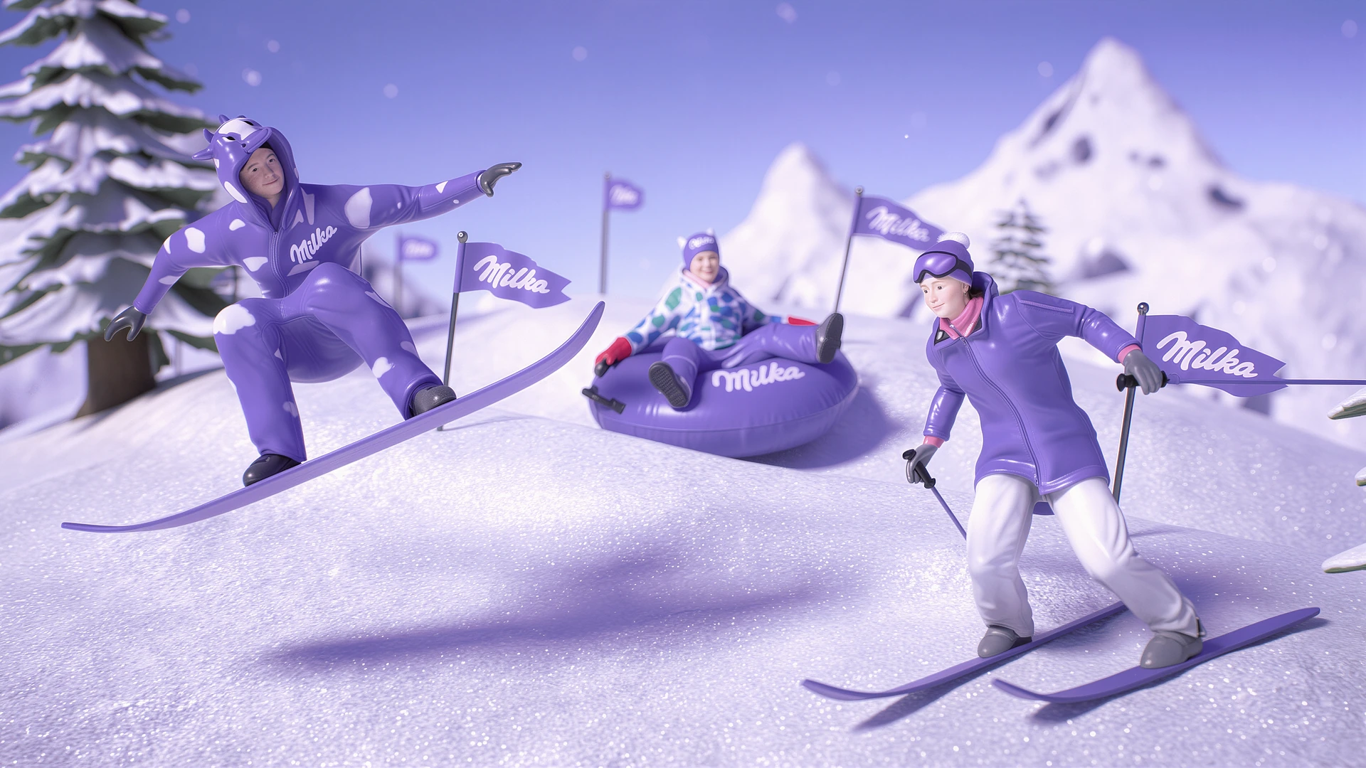 Milka Snowy to Tender